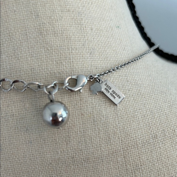 Kate Spade Silver Geometric Necklace - Picture 2 of 4